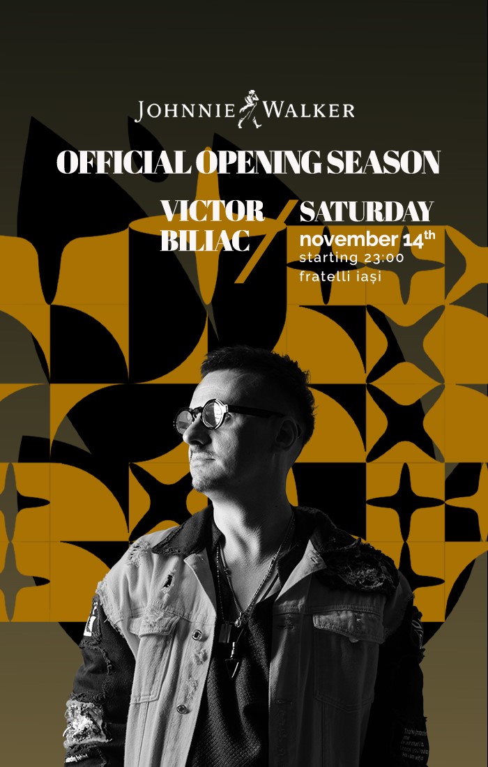 VICTOR BILIAC live in Iasi!