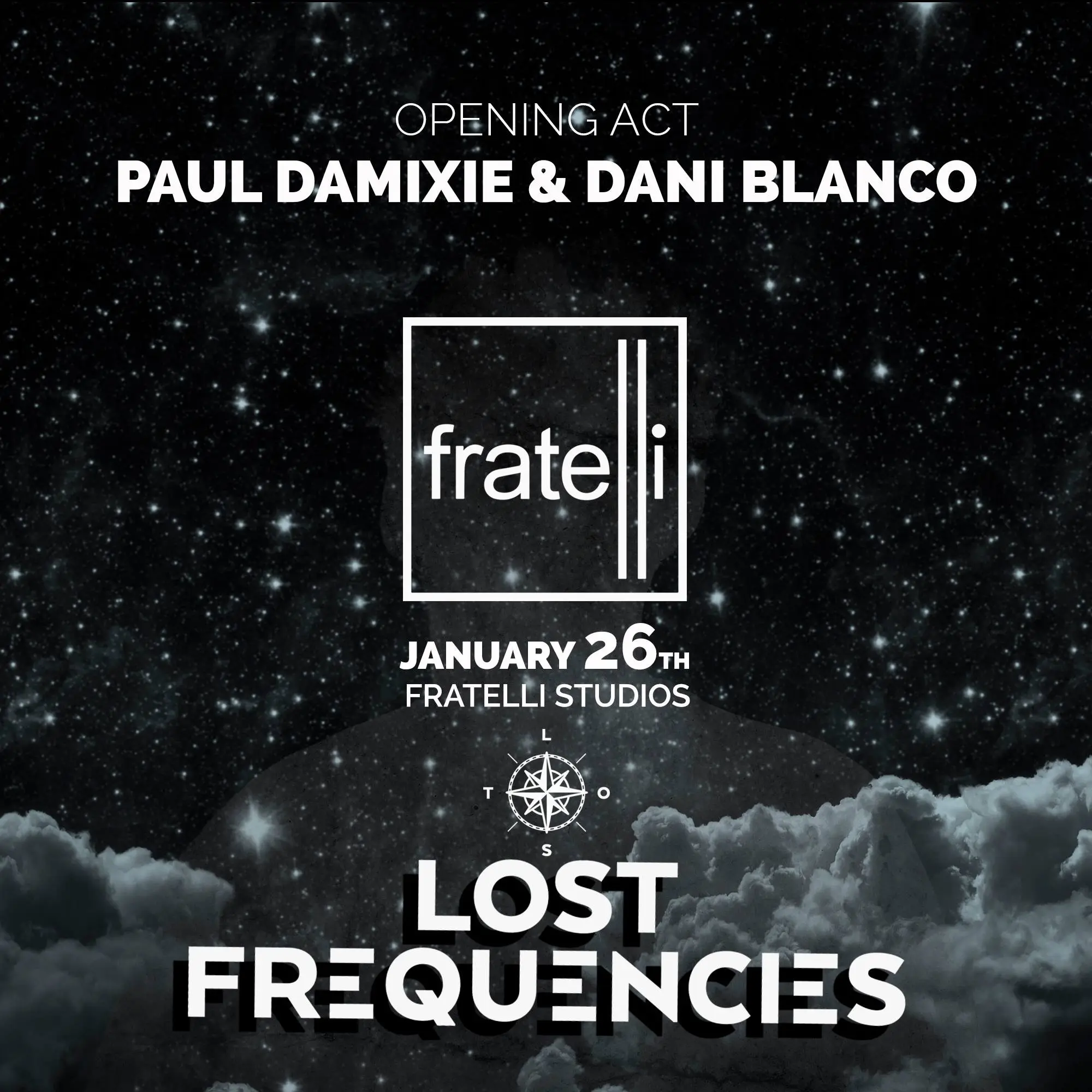 Lost Frequencies for the first time in Fratelli Studios!