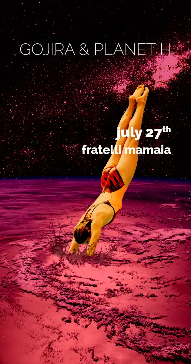 Gojira & Planet H live in Fratelli Mamaia
