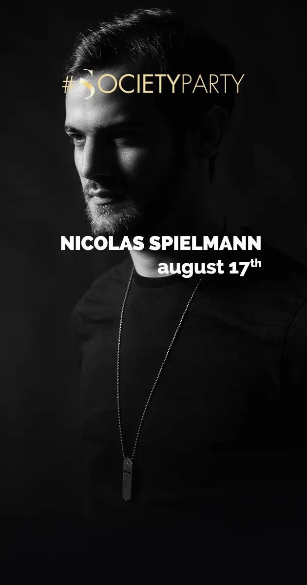 #SocietyParty presents DJ Nicolas Spielmann live at Fratelli Mamaia
