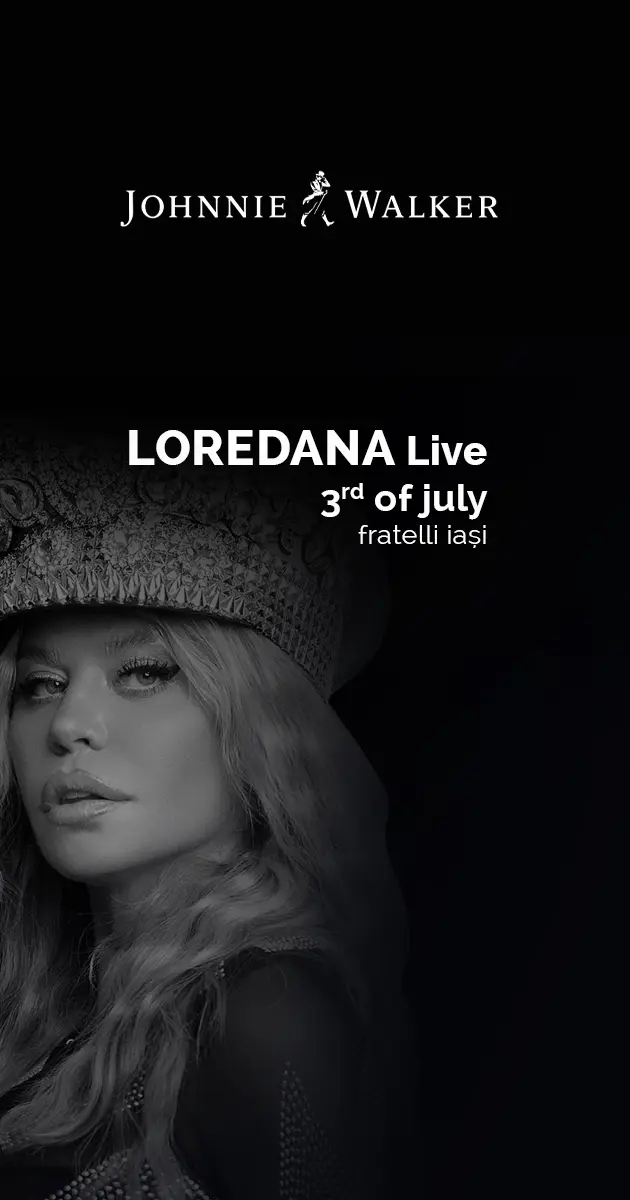 LOREDANA LIVE SHOW in Fratelli @ JohnnieWalker Party – 3 Iulie