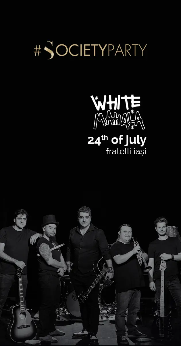 WHITE MAHALA LIVE in Fratelli @SocietyParty