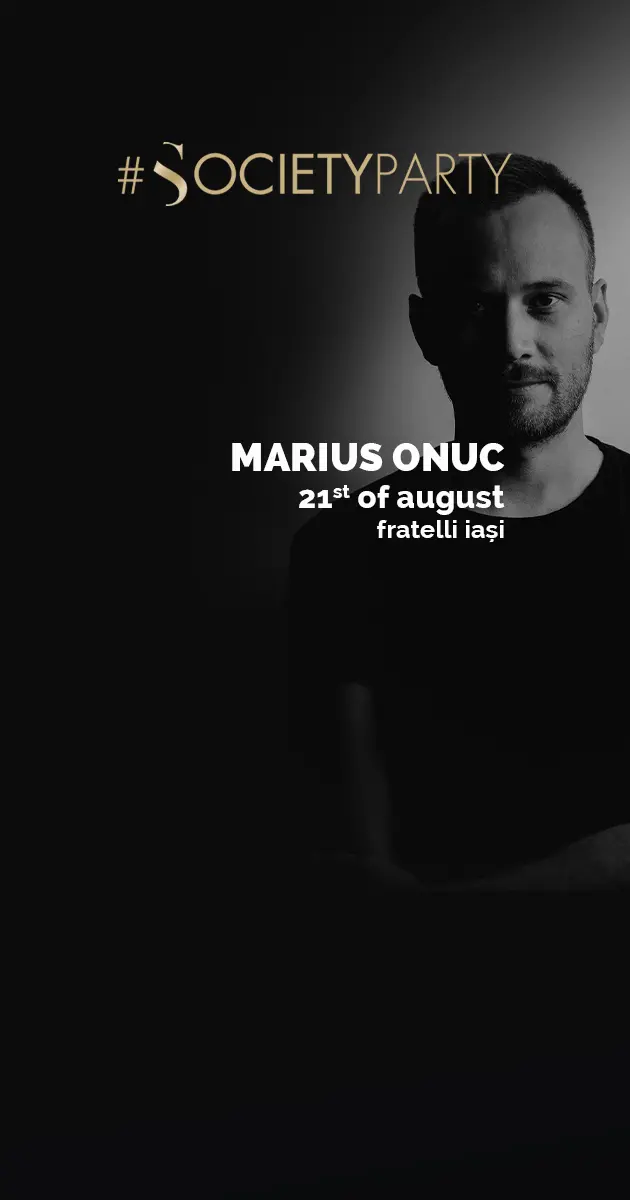 Unforgettable DANCE Saturday with Dj Marius ONUC