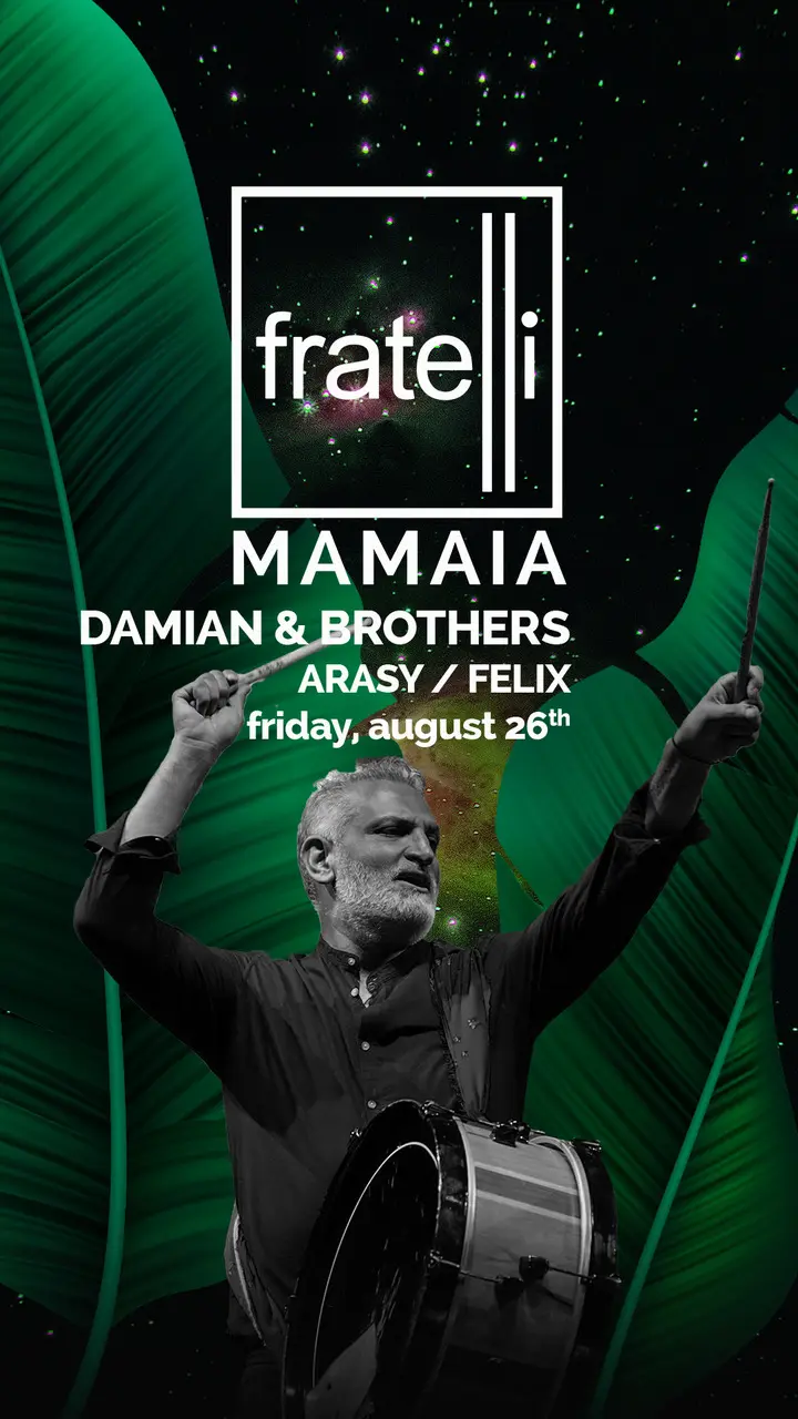 Damian & Brothers live in Fratelli Mamaia!