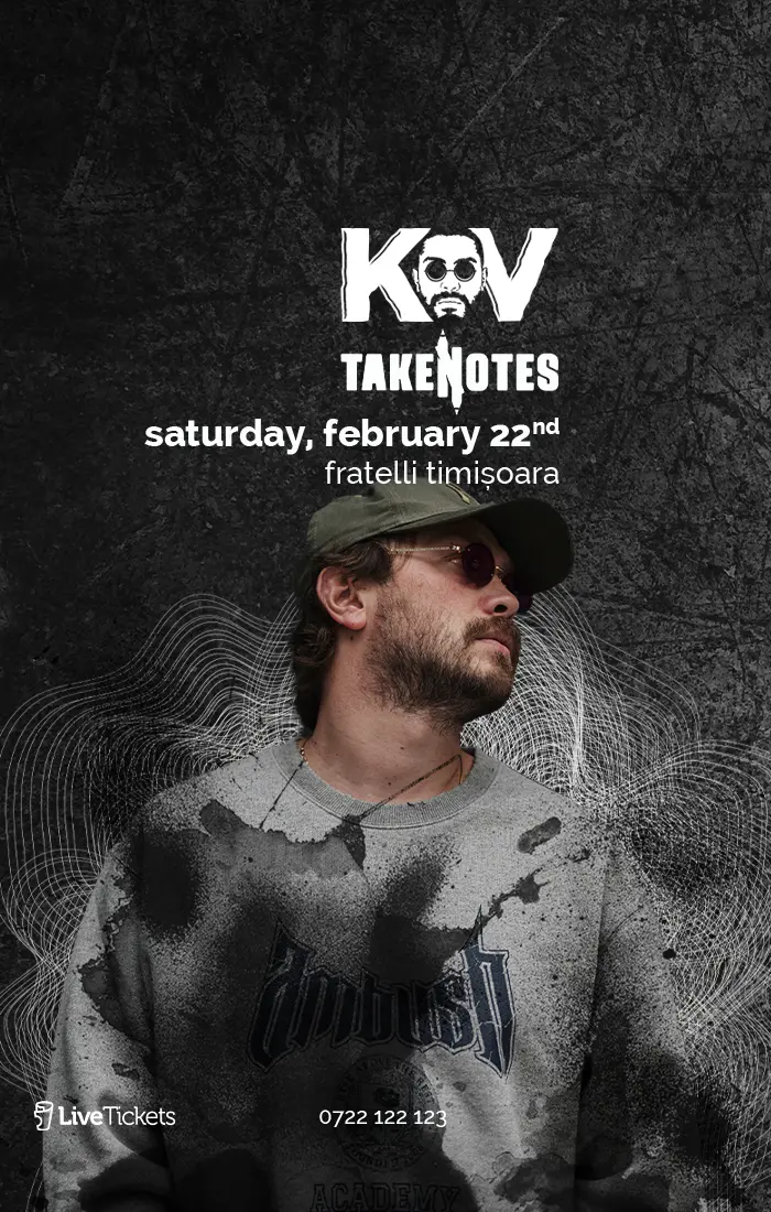 KOV (TAKENOTES) at Fratelli Timisoara