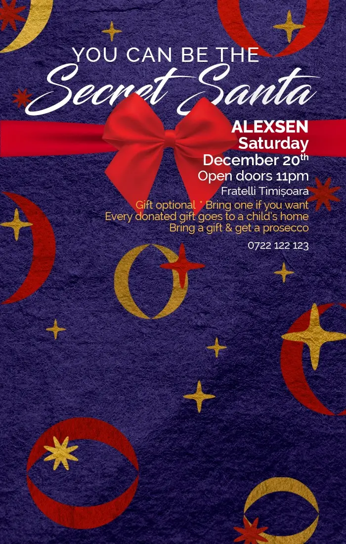 YOU CAN BE THE SECRET SANTA
