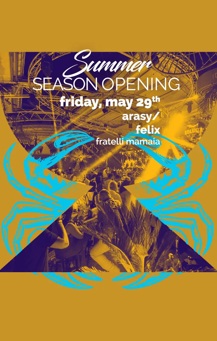 Summer Season Opening at Fratelli Mamaia